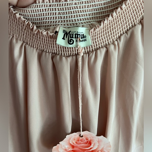 NWT Show Me Your MuMu Hacienda Maxi Bridesmaid Dress Size XL Blush! - Picture 2 of 6